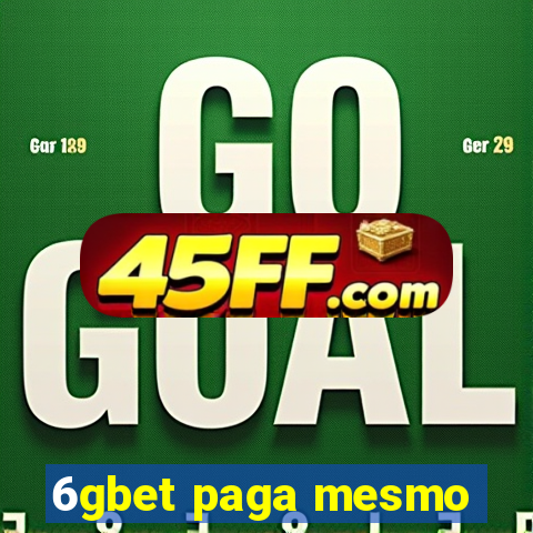 6gbet paga mesmo